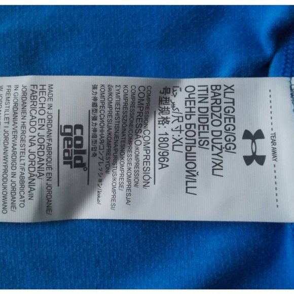 Under Armour® Cold Gear Heathered Compression Top Size XL - Picture 6 of 13